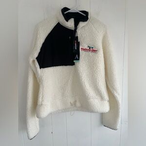 NEW Watkins Glen Sherpa Fleece Jacket Antigua NASCAR size Large